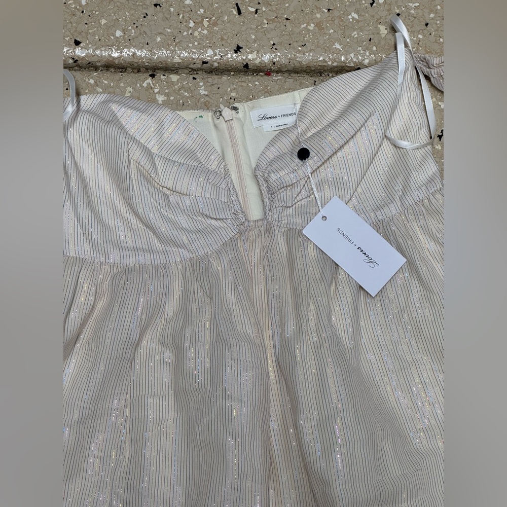 Lovers + Friends White Off-Shoulder Dress - Picture 4 of 6